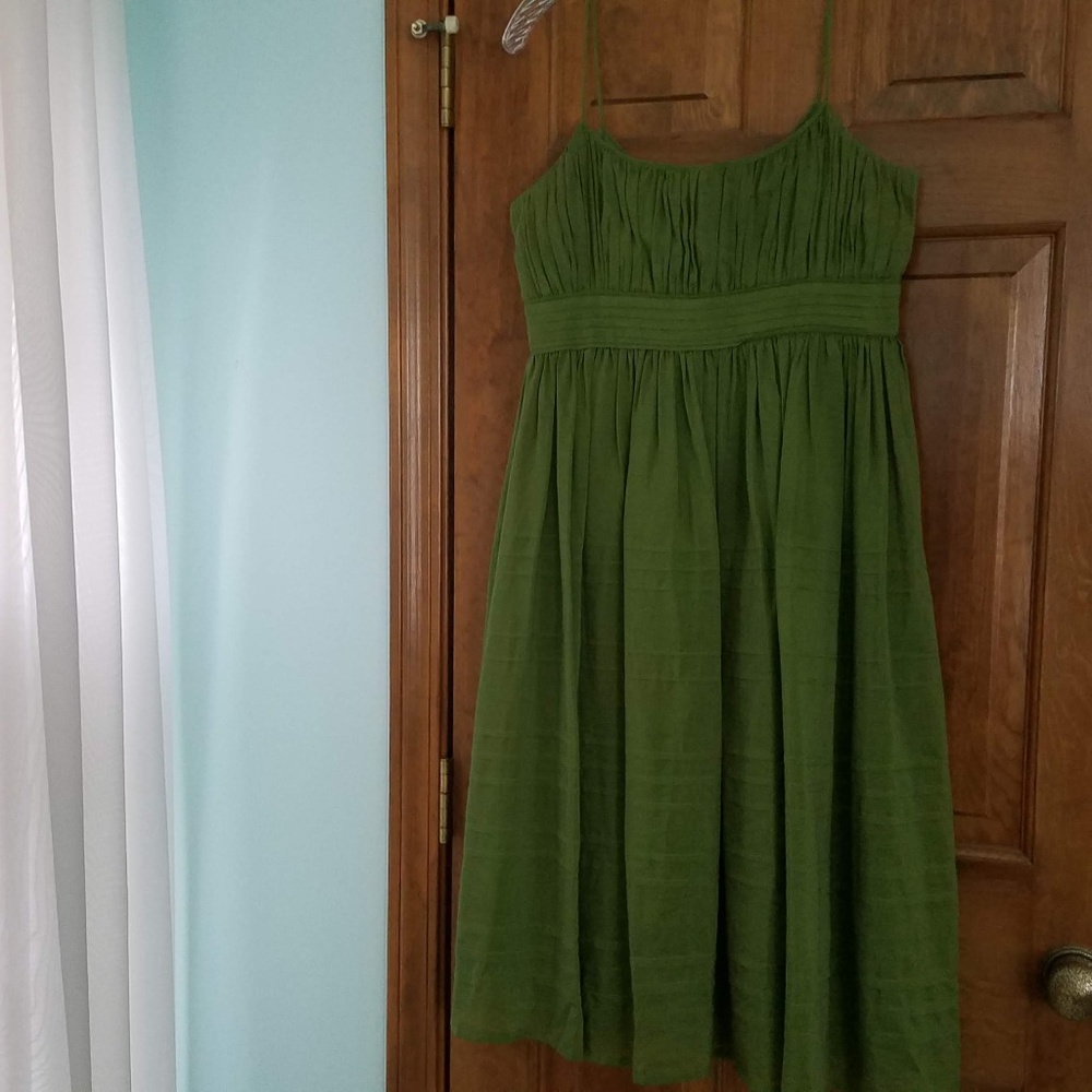 Jones New York Green Sun Dress